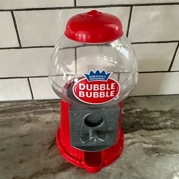 Double Bubble Gumball Machine Dispenser Plastic - Picture 3 of 8